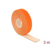 DELOCK DeLock Hook-and-loop tape on roll L 3m x W20mm Orange