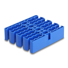 DELOCK Delock Kábel rendező 24 kábelbemenettel kék egyéb hálózati eszköz