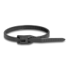 DELOCK Delock Kábelkötegelő lapos fejrésszel hossza 110 mm szélessége 2,5 mm, 100 db. Fekete