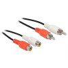 DELOCK DeLock RCA Extension Cable 5m