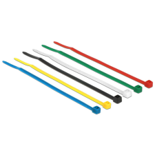 DELOCK Delock színes kábelkötözők, 100mm x 2,5 mm, 100 darab villanyszerelés