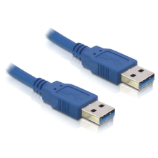 DELOCK DeLock USB3.0-A (apa/apa) kábel 1m Blue kábel és adapter