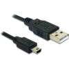 DELOCK Delock USB 2.0-A  USB mini-B 5 pin 1 m apa / apa kábel (82273)