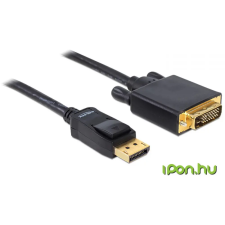 DELOCK Displayport 1.1 - DVI-D 24+1 kábel 2m (82591) kábel és adapter