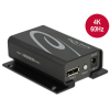DELOCK Displayport 1.2 kapcsoló 2 x Displayport-bemenet > 1 x Displayport-kimenet 4K