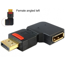 DELOCK Displayport apa > Displayport anya adapter, balra forgatott kábel és adapter