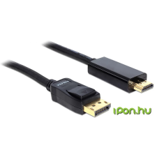 DELOCK Displayport apa - HDMI apa kábel, 5m kábel és adapter