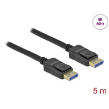DELOCK DisplayPort cable 8K 60 Hz 40 Gbps 5m Black kábel és adapter