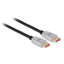 DELOCK DisplayPort - DisplayPort v1.4 kábel 1m - Fekete kábel és adapter