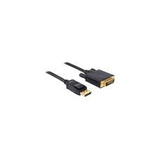 DELOCK DisplayPort - DVI-D Dual Link kábel 1m kábel és adapter
