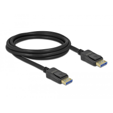 DELOCK DisplayPort kábel 10K 60 Hz 54 Gbps 2 m kábel és adapter