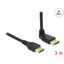 DELOCK DisplayPort kábel 8K 60 Hz 3m (87151) (DE87151) kábel és adapter