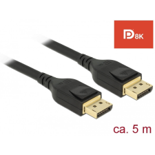 DELOCK DisplayPort kábel 8K 60 Hz 5 m DP 8K tanúsítvánnyal kábel és adapter