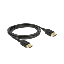 DELOCK DisplayPort Kabel     St > St 8K 60Hz 5.00m schwarz (85663) kábel és adapter