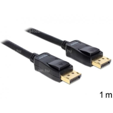 DELOCK Displayport M/M kábel 1m - 82423 kábel és adapter