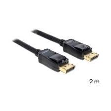 DELOCK Displayport M/M kábel 2m - 82585 kábel és adapter