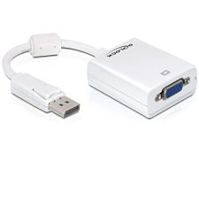DELOCK DL61766 Displayport male -> VGA 15tűs female adapter (DL61766) kábel és adapter