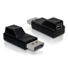 DELOCK DL65237 Displayport male -> Displayport mini female adapter (DL65237)