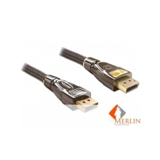 DELOCK DL82771 Displayport kábel apa - apa 2 m kábel és adapter