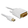 DELOCK DL82918 Displayport mini apa -> DVI 24pin apa kábel 2 m (DL82918)