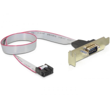 DELOCK DL89300 kis méretu keretben -> 1 x soros kábel és adapter