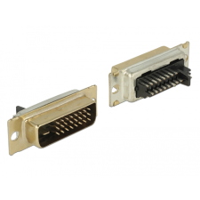 DELOCK DVI 24+1 tűs csatlakozó kábel és adapter