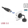  Delock Easy 45 Module SuperSpeed USB 5 Gbps (USB 3.2 Gen 1) USB Type-A anya, 45 x 45 mm