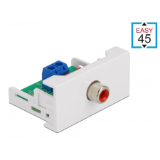 DELOCK Easy 45 modulos RCA anya csatlakozó 22,5 x 45 mm egyéb hálózati eszköz