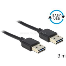 DELOCK EASY-USB 2.0-A apa &gt; apa kábel, 3 m (DL83462) kábel és adapter