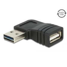DELOCK EASY-USB 2.0-A apa &gt; USB 2.0-A anya forgatott adapter (65522) kábel és adapter