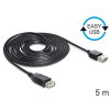 DELOCK EASY-USB 2.0 -A apa > USB 2.0-A anya hosszabbító kábel, 5 m