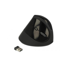 DELOCK Ergonómikus, vezetéknélküli függoleges USB egér (12599) (12599) egér