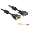 DELOCK Extension DVI-D (Dual Link) male > DVI-D (Dual Link) female 1m Black