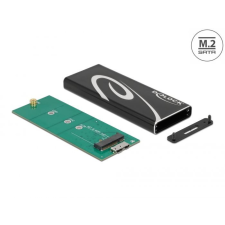 DELOCK External Enclosure SuperSpeed USB for M.2 SATA SSD Key B asztali számítógép kellék