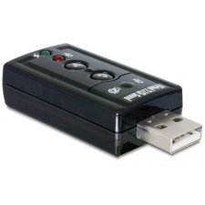 DELOCK External Sound Adapter Virtual 7.1 USB Hangkártya hangkártya