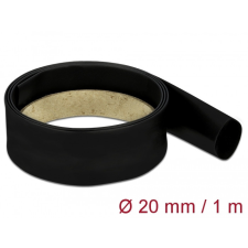 DELOCK Fekete zsugorcső 1 m x 20 mm egyéb hálózati eszköz