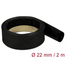 DELOCK Fekete zsugorcső 2 m x 22 mm egyéb hálózati eszköz