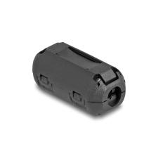 DELOCK Ferrit mag / ferrit gyűrű kábel körbevételére 5 mm 2 db., fekete színű (80944) (80944) asztali számítógép kellék