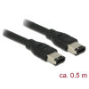 DELOCK FireWire cable 6 pin male > 6 pin male 0.5 m (83273)