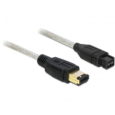 DELOCK FireWire kábel 1,0m 9t/6t kábel és adapter