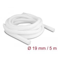 DELOCK Fonott kábelharisnya önzáródó 5 m x 19 mm fehér egyéb hálózati eszköz