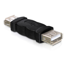 DELOCK - Gender Changer USB-A female - USB-A female kábel és adapter