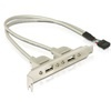 DELOCK hátlapi USB 2.0 kivezetés (2 port)