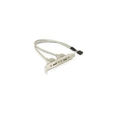 DELOCK hátlapi USB 2.0 kivezetés (2 port) kábel és adapter