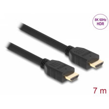 DELOCK HDMI 2.1 Összekötő Fekete 7m 82005 kábel és adapter