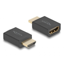 DELOCK HDMI adapter apa - anya 8K 60 Hz fekete (66460) (delock66460) kábel és adapter