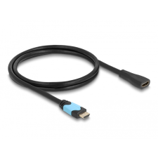 DELOCK HDMI anya - HDMI apa bővítőkábel 1m - Fekete kábel és adapter