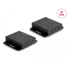 DELOCK HDMI bővítő szett Cat.6 kábelen keresztül 4K 30 Hz kábel és adapter