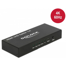 DELOCK HDMI Elosztó Fekete 12cm 18684 kábel és adapter