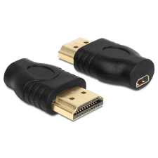 DELOCK HDMI micro-D anya -> HDMI-A apa adapter (65507) (d65507) kábel és adapter